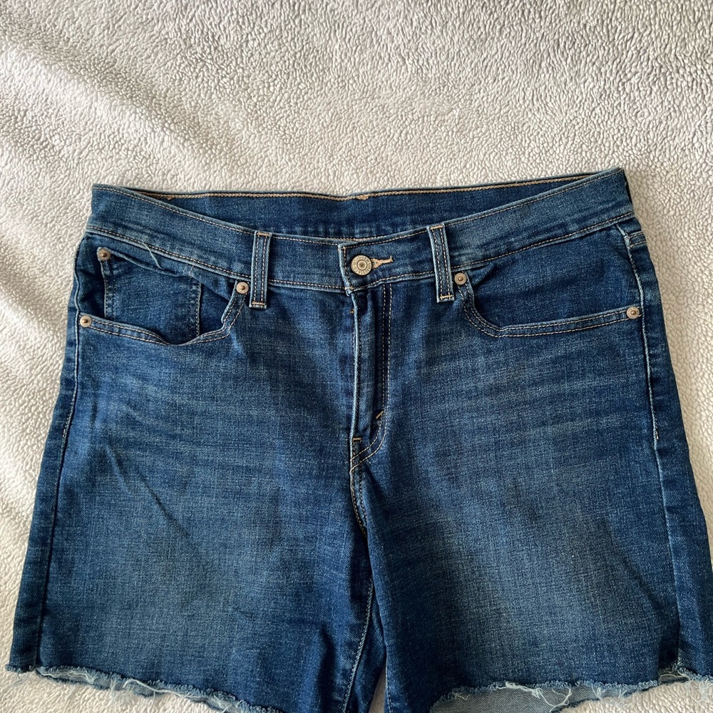 Levi's Blue Jean Shorts for Women